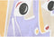 Schilderij DKD Home Decor 83 x 4 x 83 cm Abstract Stads (2 Stuks)