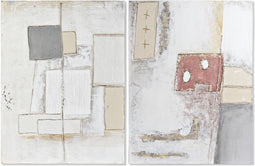 Schilderij DKD Home Decor 90 x 3,7 x 120 cm Abstract Modern (2 Stuks)