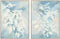 Schilderij DKD Home Decor 90 x 4 x 120 cm Blad van een plant Scandinavisch (2 Stuks)