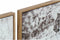 Schilderij DKD Home Decor 92,5 x 3,5 x 32 cm Koloniaal Jungle (3 Onderdelen)