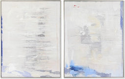 Schilderij DKD Home Decor Abstract 60 x 3 x 80 cm Stads (2 Stuks)