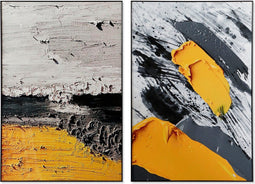 Schilderij DKD Home Decor Abstract 80 x 3 x 120 cm Modern (2 Stuks)