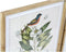 Schilderij DKD Home Decor Bird 55 x 2,5 x 70 cm Tropisch Vogels (4 Onderdelen)