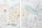 Schilderij DKD Home Decor Blommor 55 x 3 x 135 cm Shabby Chic (3 Onderdelen)