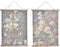 Schilderij DKD Home Decor Blommor Modern 75 x 2 x 100 cm (2 Stuks)