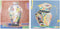 Schilderij DKD Home Decor Canvas 80 x 2,8 x 80 cm Vaas Modern (2 Stuks)