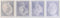 Schilderij DKD Home Decor Kristal Schelp 50 x 2 x 60 cm 50 x 60 x 2,5 cm (4 Onderdelen)