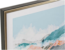 Schilderij DKD Home Decor Orientaals Berg 70 x 4 x 70 cm (3 Onderdelen)
