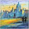 Schilderij DKD Home Decor Stad 100 x 3 x 100 cm Loft (2 Stuks)