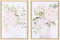 Schilderij DKD Home Decor Vaas 50 x 4 x 70 cm Romantiek (2 Stuks)