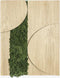 Schilderij | Groen rendiermos | Eiken | Reliëf | ↑45cm - 30cm
