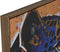 Schilderij Home ESPRIT Luipaard Stads 80 x 4,5 x 120 cm (2 Stuks)
