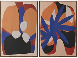 Schilderij Home ESPRIT Stads 80 x 4,5 x 120 cm (2 Stuks)