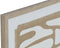 Schilderij Home ESPRIT Wit Beige Abstract Scandinavisch 52,7 x 2,5 x 72,5 cm (2 Stuks)