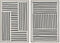 Schilderij Home ESPRIT Wit Zwart Stads 83 x 4,5 x 123 cm (2 Stuks)