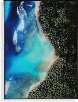 Schilderij Versa Kristal Hout MDF (60 x 2 x 80 cm)