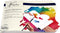 Schilderpalet 12pcs - Formaat 23x30.5cm - 40 vellen per Afscheurpalet - geschikt voor waterverf, acrylverf en olieverf