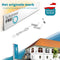 Schimmel-DRY DH-WHI-SDRY-SET - Schimmel Verwijderaar - Vochtvreter - Schimmelvreter - Anti Schimmel - Wand Ontvochtiger - Badkamer Schimmelreiniger - Huis