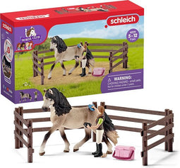 Schleich - Andalusian Horses Care Kit - 42270 - Horse Club Range