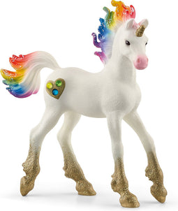 schleich BAYALA - Regenboog Eenhoorn veulen - Unicorn Speelgoed - 70727