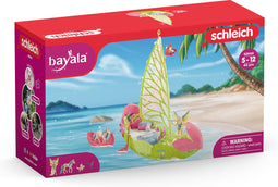 schleich BAYALA - Sera's magische bloemenboot - Speelfigurenset - Kinderspeelgoed voor Jongens en Meisjes - 5 tot 12 jaar - 42444