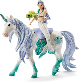 schleich BAYALA - Zeemeermin op zee-eenhoorn - Speelfiguur - Kinderspeelgoed voor Jongens en Meisjes - 5 tot 12 jaar - 42509