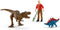 schleich DINOSAURUS- Tyrannosaurus rex aanval - Dino Speelgoed - Speelfigurenset - Kinderspeelgoed voor Jongens en Meisjes - 5 tot 12 jaar - 4 Onderdelen