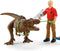 schleich DINOSAURUS- Tyrannosaurus rex aanval - Dino Speelgoed - Speelfigurenset - Kinderspeelgoed voor Jongens en Meisjes - 5 tot 12 jaar - 4 Onderdelen