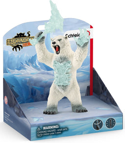 schleich ELDRADOR CREATURES - Blizzard beer met ijsknots - Speelfiguur - Kinderspeelgoed voor Jongens en Meisjes -42510