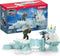 schleich ELDRADOR CREATURES - Speelfigurenset - Aanval op de IJsrotsen - Kinderspeelgoed voor Jongens en Meisjes - 7 tot 12 jaar - 6 Onderdelen - 42497