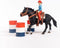 schleich FARM WORLD - Barrel racing met cowgirl - Kinderspeelgoed voor Jongens en Meisjes - 3 tot 8 jaar 42576