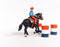 schleich FARM WORLD - Barrel racing met cowgirl - Kinderspeelgoed voor Jongens en Meisjes - 3 tot 8 jaar 42576