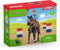 schleich FARM WORLD - Barrel racing met cowgirl - Kinderspeelgoed voor Jongens en Meisjes - 3 tot 8 jaar 42576