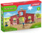 schleich FARM WORLD - Grote stal, rood - Boerderij Speelgoed - 42606