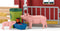 schleich FARM WORLD - Grote stal, rood - Boerderij Speelgoed - 42606