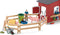 schleich FARM WORLD - Grote stal, rood - Boerderij Speelgoed - 42606