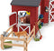 schleich FARM WORLD - Grote stal, rood - Boerderij Speelgoed - 42606