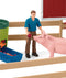 schleich FARM WORLD - Grote stal, rood - Boerderij Speelgoed - 42606