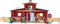 schleich FARM WORLD - Grote stal, rood - Boerderij Speelgoed - 42606