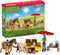 schleich FARM WORLD - Mobiele farmstand - Speelfigurenset - Kinderspeelgoed voor Jongens en Meisjes - 3 tot 8 jaar - 27 Onderdelen