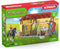 schleich FARM WORLD - Paardenstal - Paarden Speelgoed - 2 Paarden en Boerderij Speelfiguren - 82 onderdelen