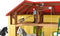 schleich FARM WORLD - Paardenstal - Paarden Speelgoed - 2 Paarden en Boerderij Speelfiguren - 82 onderdelen