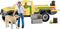 schleich FARM WORLD Speelfigurenset - Dierenartsbezoek op de Boerderij - Kinderspeelgoed voor Jongens en Meisjes - 3 tot 8 jaar - 12 Onderdelen - 42503