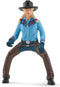 schleich FARM WORLD - Team roping met cowgirl - Kinderspeelgoed voor Jongens en Meisjes - 3 tot 8 jaar 42577