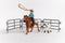 schleich FARM WORLD - Team roping met cowgirl - Kinderspeelgoed voor Jongens en Meisjes - 3 tot 8 jaar 42577