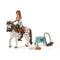 schleich HORSE CLUB - Mia & Spotty - Speelfigurenset - Kinderspeelgoed voor Jongens en Meisjes - 9 Onderdelen