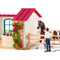 schleich HORSE CLUB - Ruiter Café - Speelfigurenset - Kinderspeelgoed voor Jongens en Meisjes - 42592