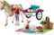 schleich HORSE CLUB Speelfigurenset - Koets voor paardenshow - Kinderspeelgoed voor Jongens en Meisjes - 5 tot 12 jaar - 33 Onderdelen - 42467