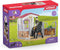 schleich HORSE CLUB - Speelfigurenset - Paardenstal met Horse Club Tori & Princess - Kinderspeelgoed voor Jongens en Meisjes - 5 tot 12 jaar - 14 Onderdelen - 42437