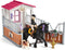schleich HORSE CLUB - Speelfigurenset - Paardenstal met Horse Club Tori & Princess - Kinderspeelgoed voor Jongens en Meisjes - 5 tot 12 jaar - 14 Onderdelen - 42437